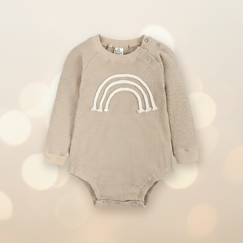 SnuggleHue – Morbido e confortevole – Body per neonati arcobaleno