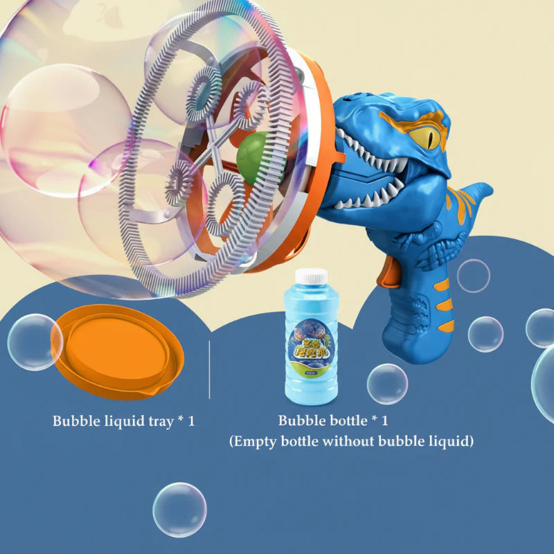 BubbleBoom – Robusto e musicale – Macchina per bolle Dino