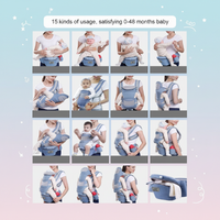 Thumbnail for CozyCarry – Pratico e regolabile – Marsupio 3 in 1 per bambini