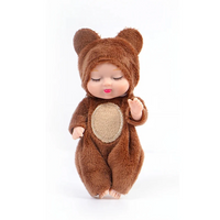 Thumbnail for LittleDolly – Carino e coccoloso – Bambolina con un allegro costume da animale