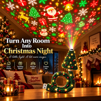 Thumbnail for HolidayBeam – Festoso e suggestivo – Proiettore natalizio USB con giochi di luce