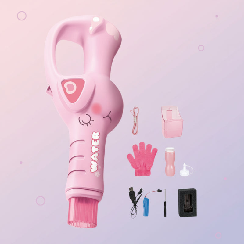 Electric Bubble Maker – Ricaricabile e con luci per bambini