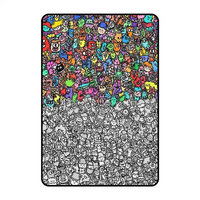 Thumbnail for ColorFun – Creativo e istruttivo – Grande coperta da colorare