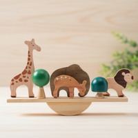 Thumbnail for Wooden Forest Blocks – Creatività e sviluppo – Set di blocchi da impilare in legno
