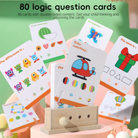 Thumbnail for BrainyKids – Logico e divertente – Gioco di carte educativo in legno
