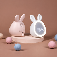 Thumbnail for BunnyGlow – Carino e pratico – Sveglia digitale per bambini con lucina notturna