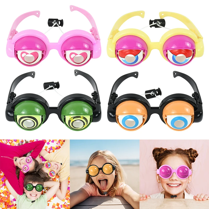 FunGoggles – Divertente e interattivo – Occhiali giocattolo con grandi occhi che sbattono le palpebre