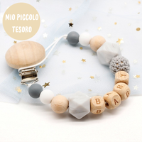 Thumbnail for Woods™ - Catenella Porta Ciuccio Personalizzata