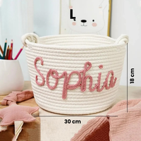 Thumbnail for CuddleBasket – Carino e personale – Cestino per pannolini personalizzato