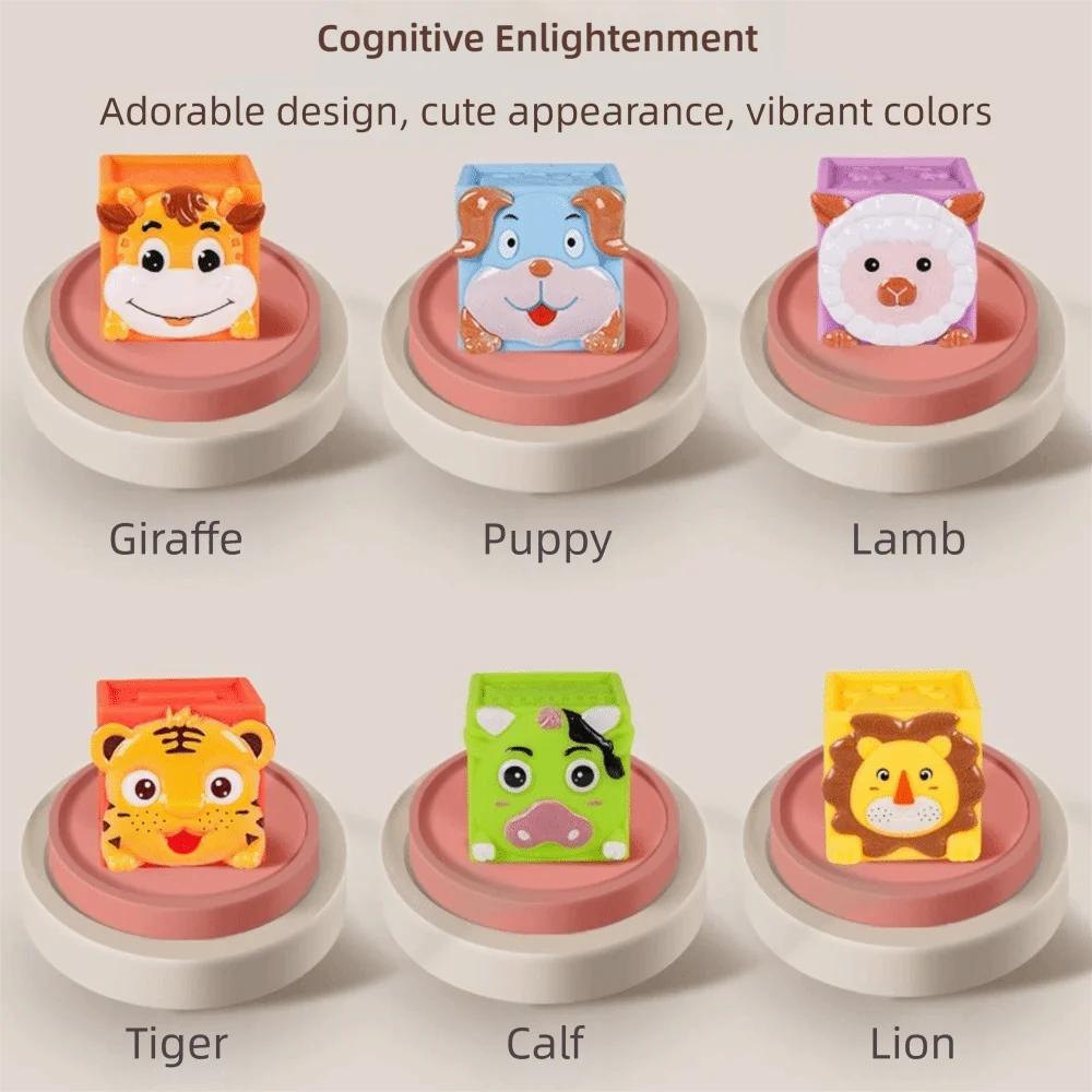 SoftStack – Divertenti ed educativi – Blocchi impilabili a forma di animaletti morbidi