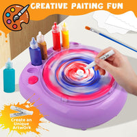 Thumbnail for SpinArt – Creativo ed educativo – Macchina per dipingere fai da te