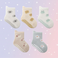 Thumbnail for Soft Grip Socks – Morbidi e pratici – Calzini antiscivolo per neonati