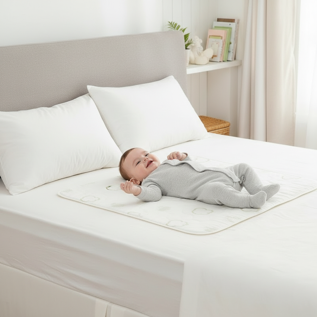DryNest – Notti asciutte – Coprimaterasso impermeabile per bambini