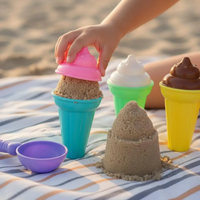 Thumbnail for BeachFun – Divertimento sulla sabbia e creatività – Set da gioco “Gelato sulla spiaggia”