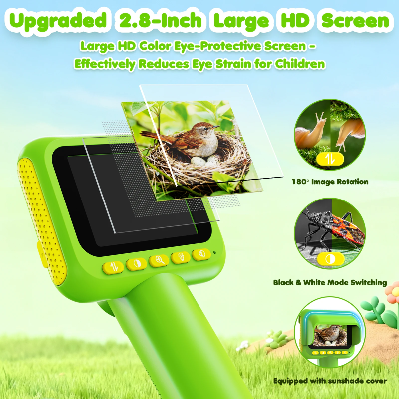 JuniorExplorer – Educativo e divertente – Videocamera boroscopica per bambini