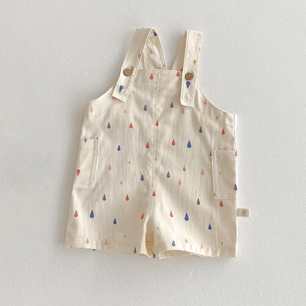 TinyStyle – Divertenti e comodi – Salopette per bambini con stampa