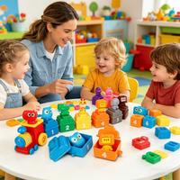 Thumbnail for SmartTrain – Educativo e divertente – Set di trenini giocattolo per bambini