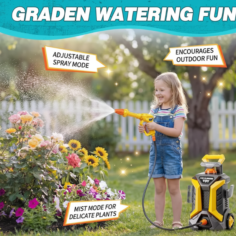 PowerWash – In sicurezza e divertendosi – Giocattoli per il lavaggio dell’auto dei bambini