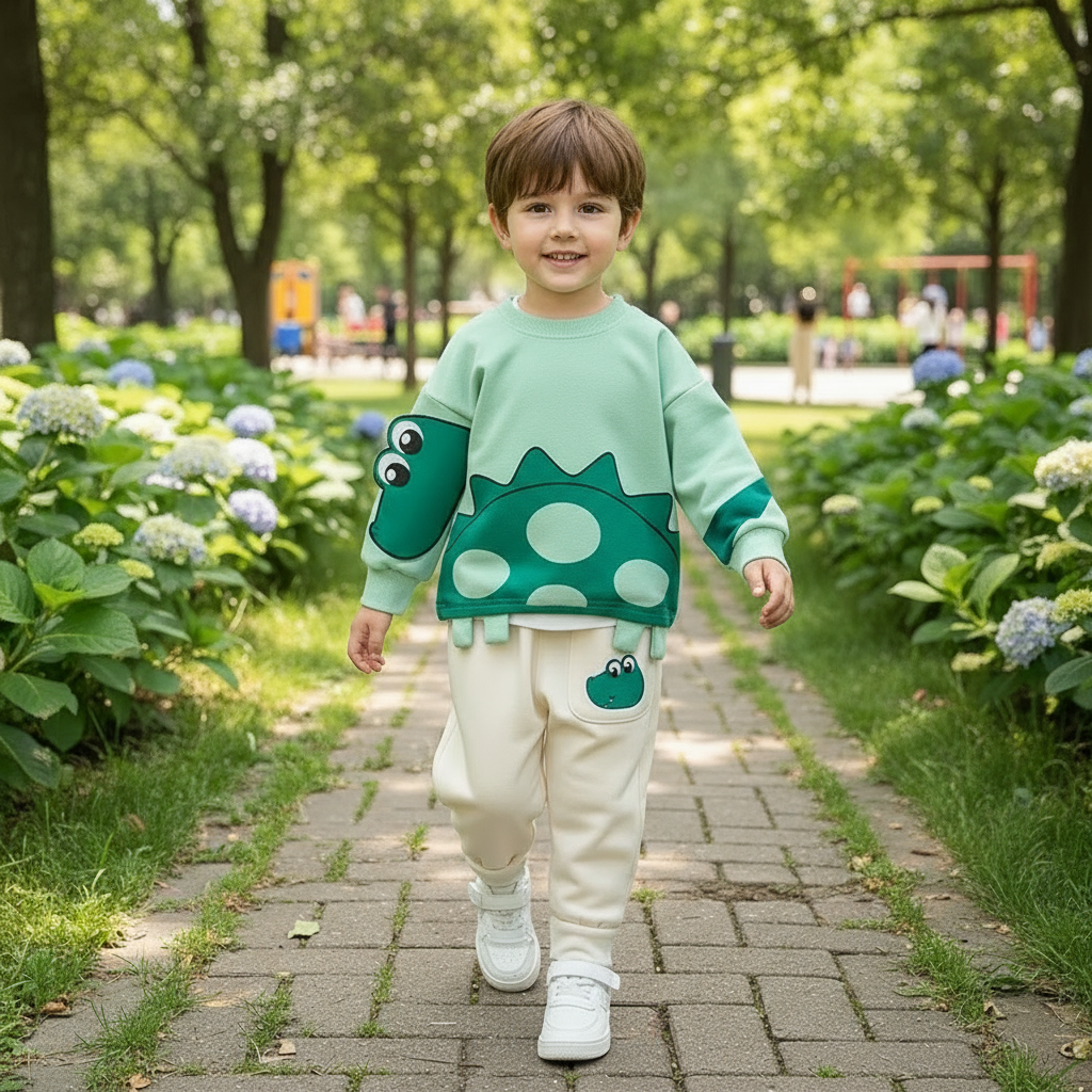 Mini Fashion™ - Caldo e morbido – Set di due capi di abbigliamento per bambini