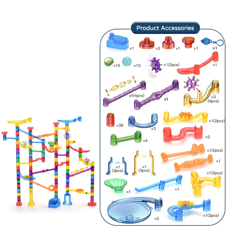 MarbleRun – Sicuro ed educativo - Set di costruzione per binari in marmo