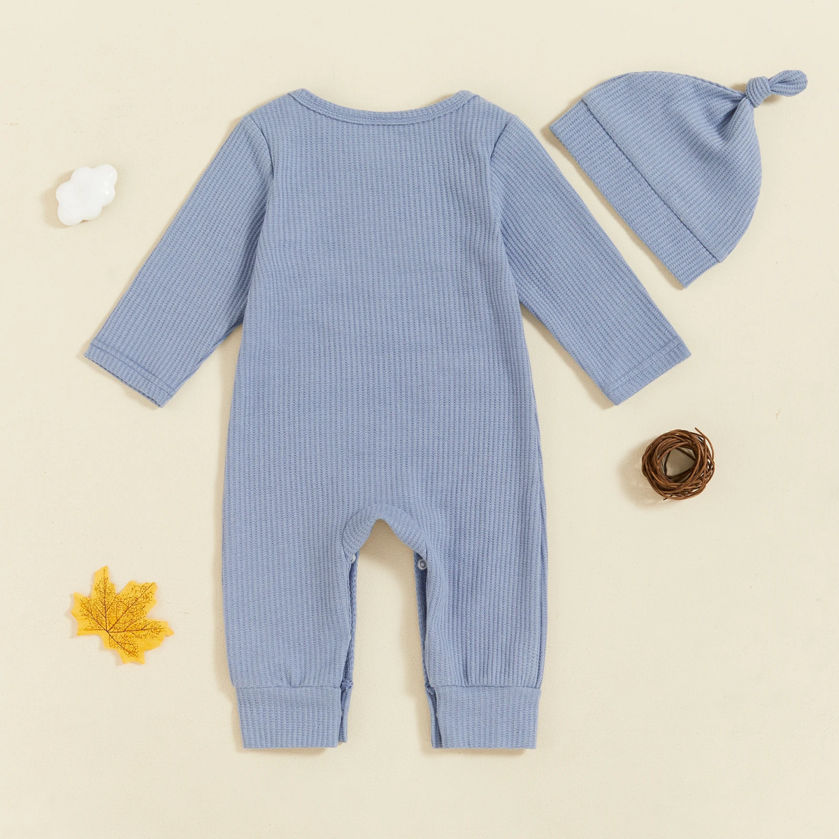 CuddleBaby – Ciao, sono nuova qui – Set composto da tutina per neonati e berretto