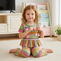 Thumbnail for RainbowBloom – Colorato e carino – Outfit per bambini “Flower Power”
