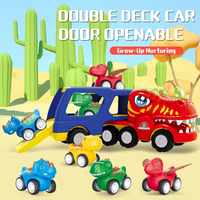 Thumbnail for DinoDrive – Creativo e avventuroso – Set da gioco con camion 5 in 1