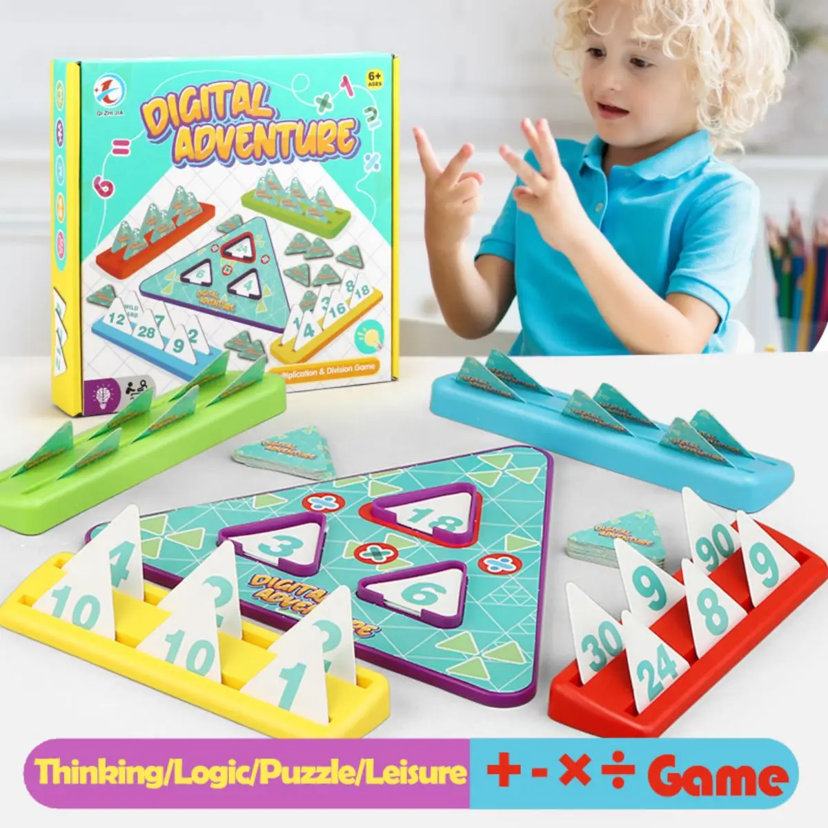 SmartLearners – Divertente ed educativo – Gioco di puzzle matematico