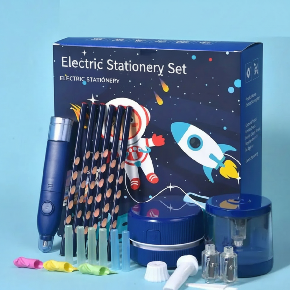 FunArt – Creativo ed educativo – Set da scrittura con matita elettrica
