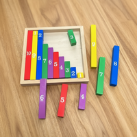 Thumbnail for TinyMath – Istruttivo ed educativo – Tavola di calcolo in legno con i numeri