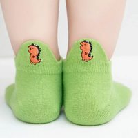 Thumbnail for PlayfulToes – Kleurrijk & Zacht – Lage Kinder Sokjes (Set van 5)