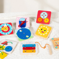 Thumbnail for TinySkills – Creativo ed educativo – Tavola magnetica Montessori “Busy Board”