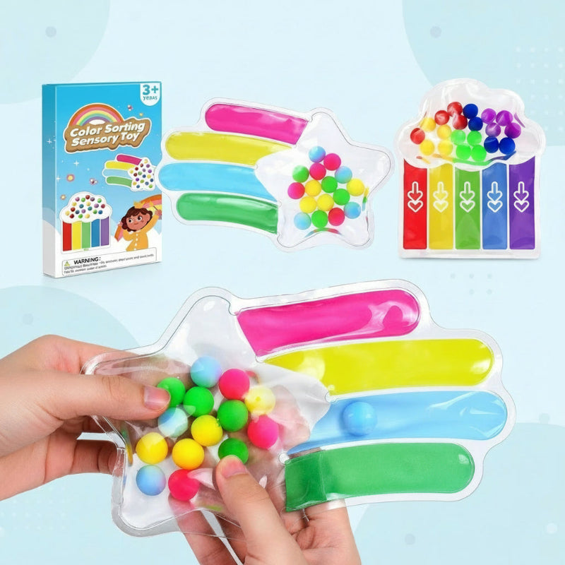Gioco Educativo In Legno Per Bambini Dai 3 Anni, Sviluppa Motricità Fine E Riconoscimento Colori, Giocattolo Prescolare
