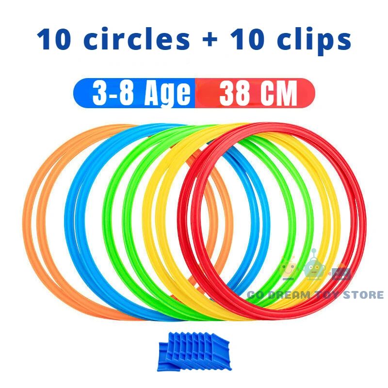Jump Hoops™ – Salta e gioca – Set di cerchi