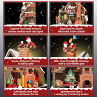 Thumbnail for ChristmasHome – Festoso e creativo – Kit di costruzione “Casetta di Natale”