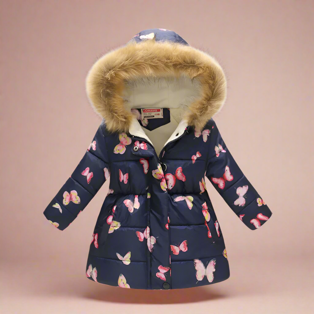 CozyTrend – Elegante e accogliente – Cappotto invernale imbottito per bambine