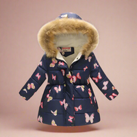 Thumbnail for CozyTrend – Elegante e accogliente – Cappotto invernale imbottito per bambine