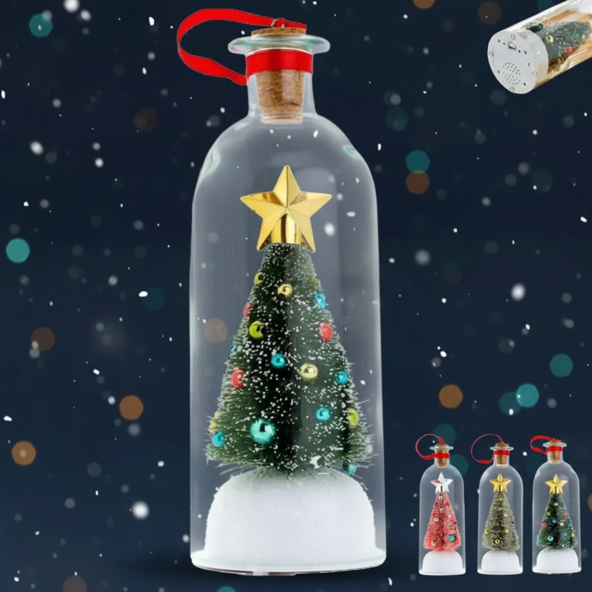 MagicBottle – Natale e Ricordi – Bottiglia con messaggio natalizio