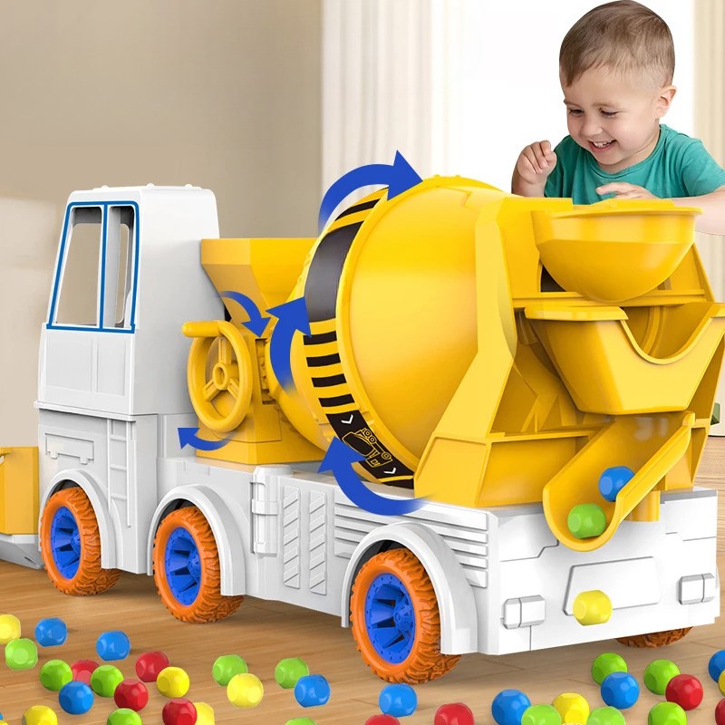 Power Mixer Truck™ – Gira e costruisci - Veicolo da costruzione giocattolo