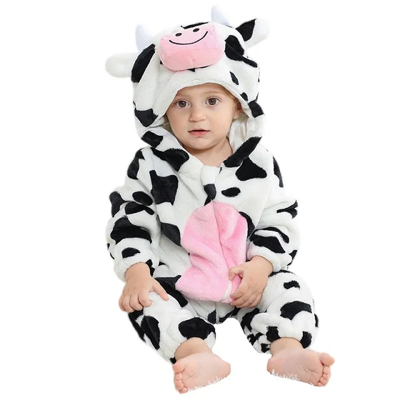 Mini Fashion - Sostenibile e lavabile - Tutina con animali (0-24 mesi)