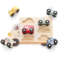 Thumbnail for Woods™ – Avventura con i puzzle – Puzzle di auto in legno