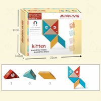 Thumbnail for MagPlayer – Creatività e motricità – Blocchi magnetici in legno fai da te