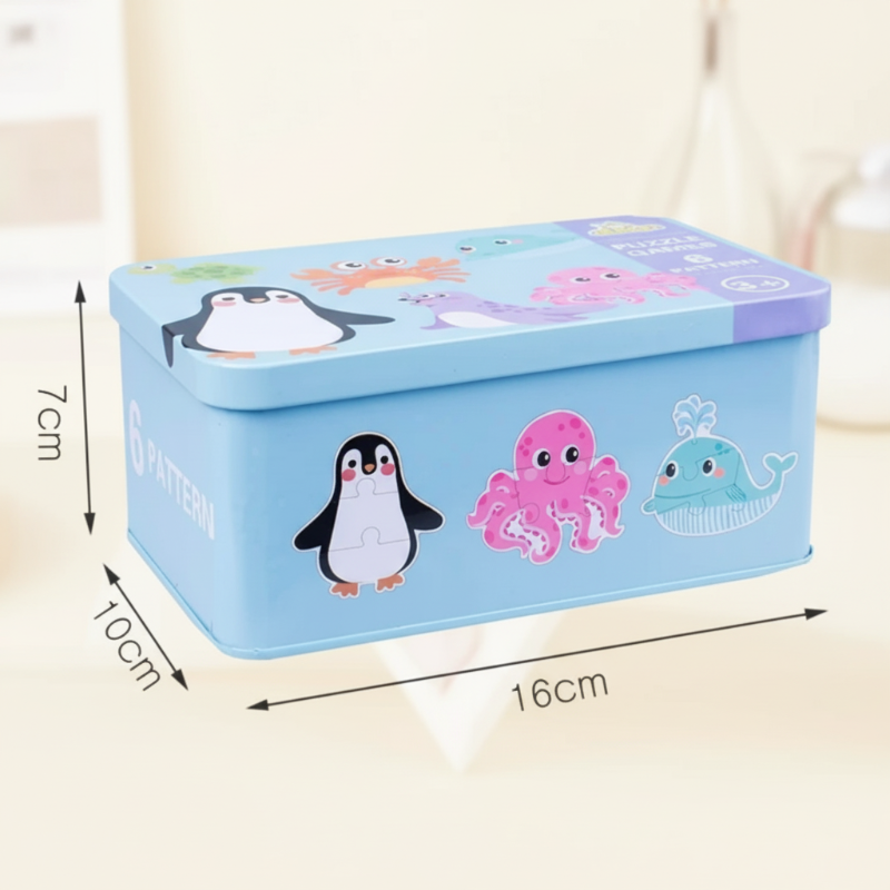 BrainBox – Imparare e giocare – Puzzle 3D in legno