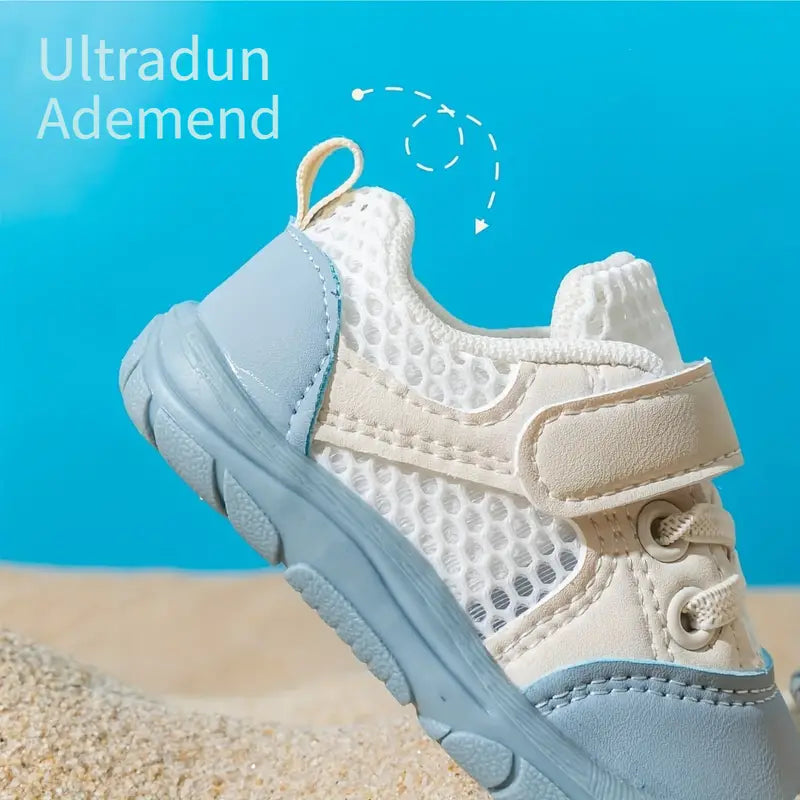 TinySteps Kids - Naturale e sicuro - Scarpe per neonati Barefoot blu