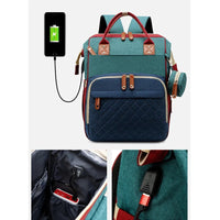 Thumbnail for TravelNest – Sempre un posto dove riposare – Borsa per pannolini 2 in 1 con lettino per bambini