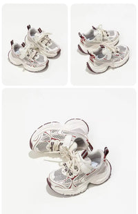 Thumbnail for Mini Fashion – Traspiranti e leggere – Sneakers per bambini Bordeaux
