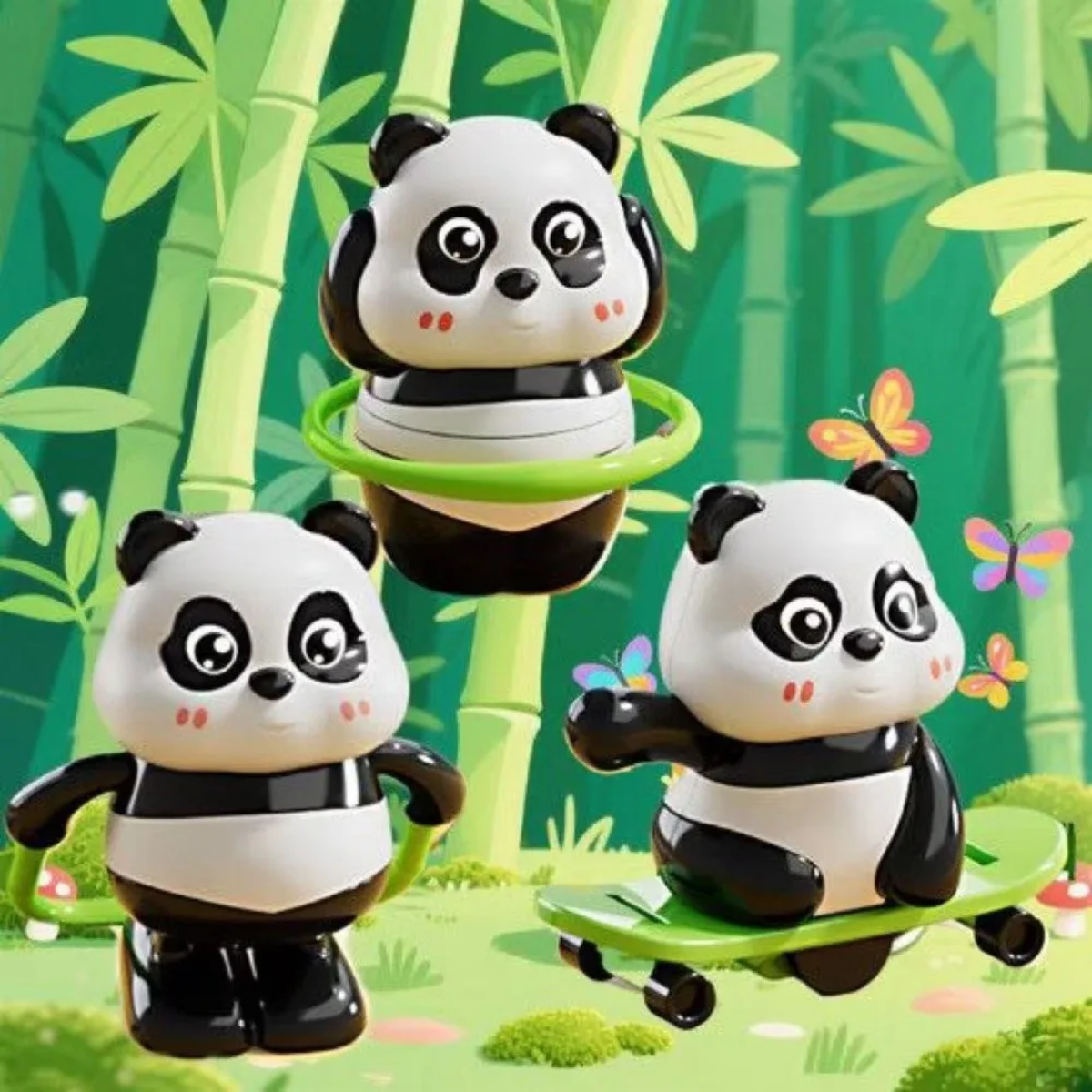 PandaPlay – Divertente  e dinamico – Giocattolo a molla a forma di panda