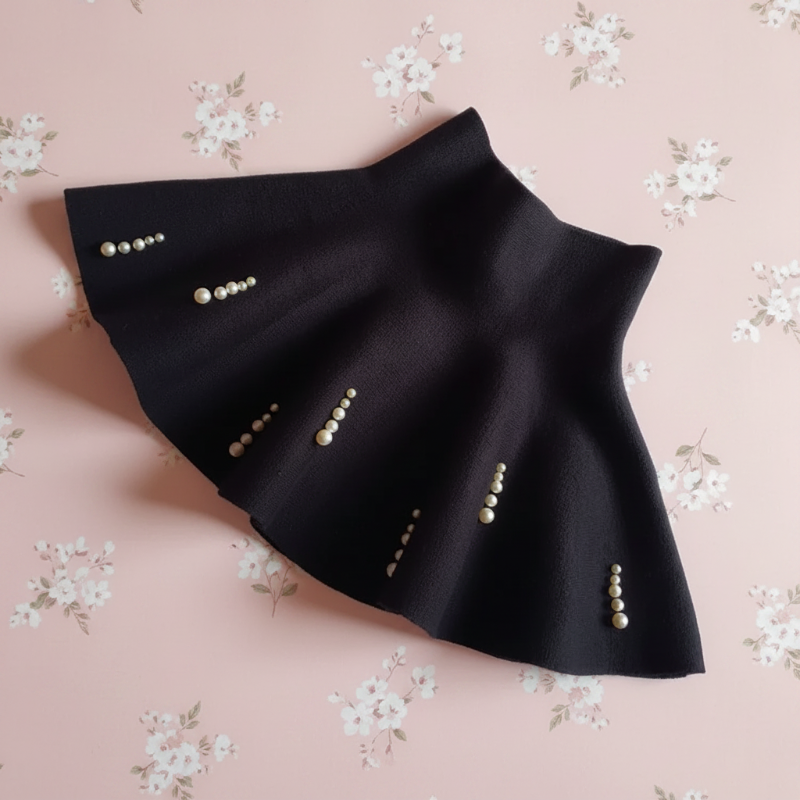 Girls Knitted Skirt – Comfort e stile – Gonna per bambina