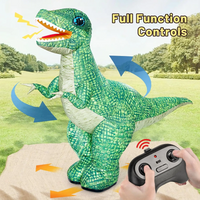 Thumbnail for MegaDino – Avventuroso e interattivo – Dinosauro gonfiabile telecomandato