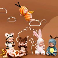 Thumbnail for LittleDolly – Carino e coccoloso – Bambolina con un allegro costume da animale